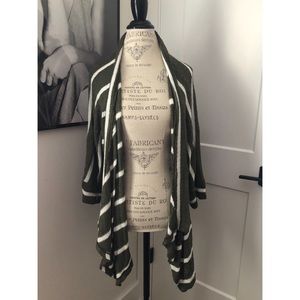 “Splendid” Striped Cardigan